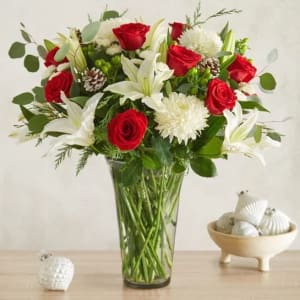 Garden Of Grandeur for Holiday Flower Bouquet
