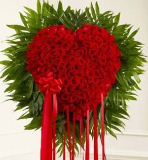 Red Rose Grieving Heart Flower Arrangement Red Rose Grieving Heart Flower Bouquet