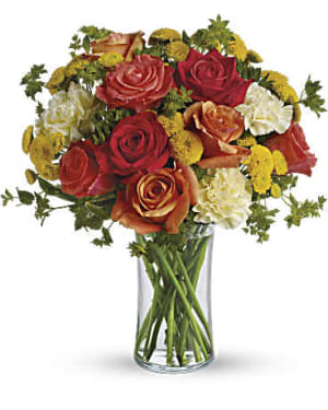 Citrus Kissed Flower Arrangement Citrus Kissed Flower Bouquet