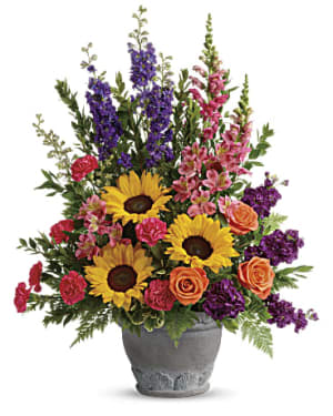 Hues of Hope Flower Arrangement Hues of Hope Flower Bouquet