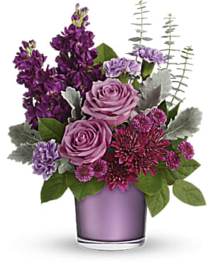Always Amethyst Flower Arrangement Always Amethyst Flower Bouquet