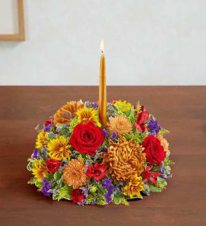Brilliant Autumn™ Centerpiece Flower Arrangement Brilliant Autumn™ Centerpiece Flower Bouquet