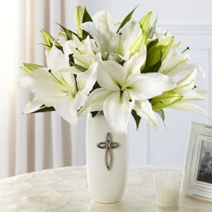 Faithful Blessings Flower Arrangement Faithful Blessings Flower Bouquet