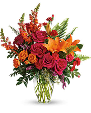 Punch of Color Flower Bouquet