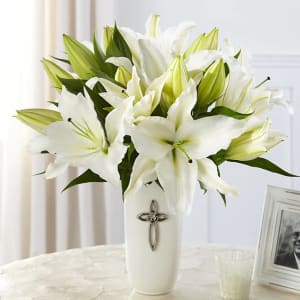 Faithful Blessings Flower Arrangement Faithful Blessings Flower Bouquet