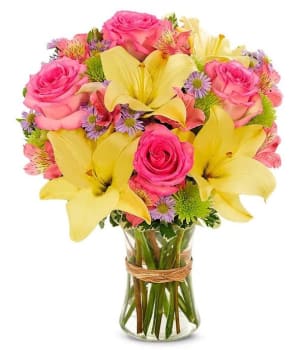 Vibrant Birthday Flower Arrangement Vibrant Birthday Flower Bouquet