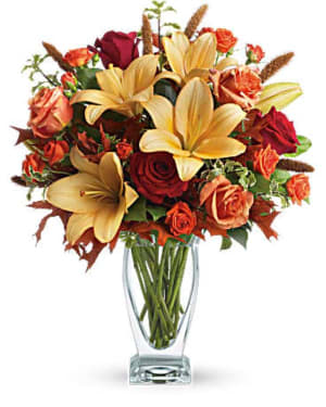 Teleflora’s Fall Fantasia Flower Arrangement Teleflora’s Fall Fantasia Flower Bouquet