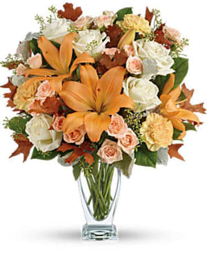 Seasonal Sophistication Flower Arrangement Seasonal Sophistication Flower Bouquet