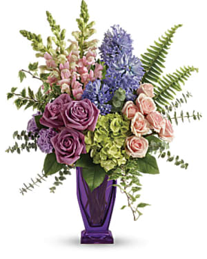 Painterly Pastels Flower Arrangement Painterly Pastels Flower Bouquet