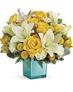 Golden Laughter Flower Arrangement Golden Laughter Flower Bouquet