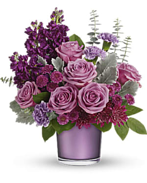 Always Amethyst Flower Arrangement Always Amethyst Flower Bouquet