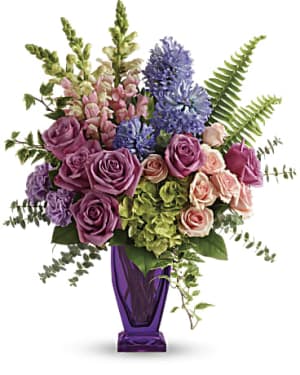 Painterly Pastels Flower Arrangement Painterly Pastels Flower Bouquet