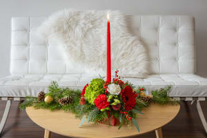 Deck the Halls Christmas Centerpiece
