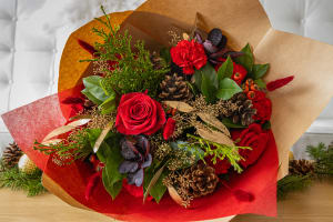 Woodland Roses Flower Arrangement