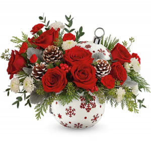 Sprinkle Sparkle Ornament Flower Bouquet