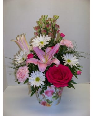 Pink Loving Thoughts Flower Bouquet