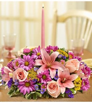 PASTEL CENTERPIECE Flower Bouquet