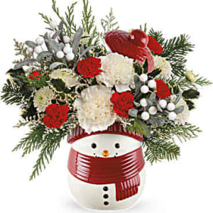 Snowy Delight Flower Bouquet