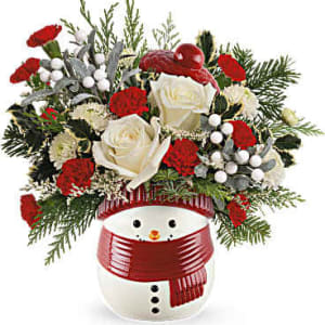 Snowy Delight Flower Bouquet