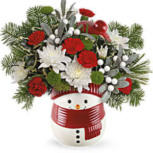 Frosty Wishes Flower Bouquet