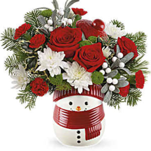 Frosty Wishes Flower Bouquet