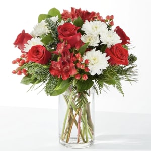 Santa’s Little Stems Flower Bouquet
