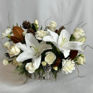 Snowy Woods Flower Bouquet