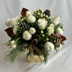 Glitter and Gold Flower Bouquet