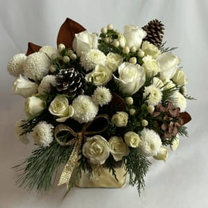 Glitter and Gold Flower Bouquet