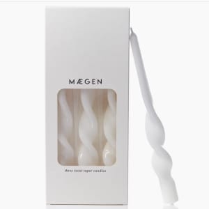 TWIST TAPER CANDLES Flower Bouquet