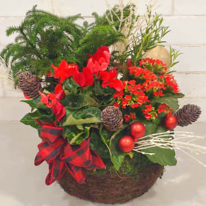 Tannenbaum Basket Flower Arrangement Tannenbaum Basket Flower Bouquet