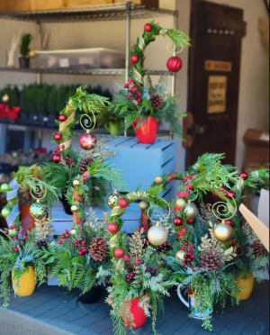 Whoville Trees Flower Bouquet