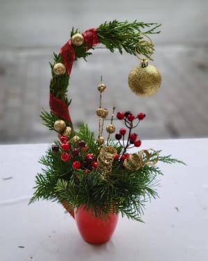 Whoville Trees Flower Bouquet