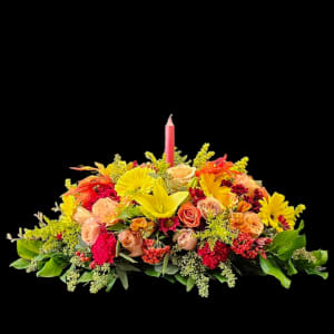 BRIGHT GATHERINGS CENTERPIECE Flower Arrangement BRIGHT GATHERINGS CENTERPIECE Flower Bouquet