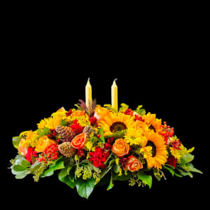 HARVEST LOVE CENTERPIECE Flower Bouquet