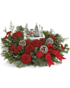 Thomas Kinkade's Oh What Fun Bouquet EBF-628 Flower Bouquet