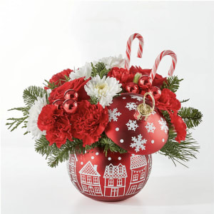 Cheer in the Air Ornament Flower Bouquet