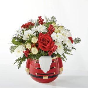Merry Magic Nutcracker Flower Bouquet