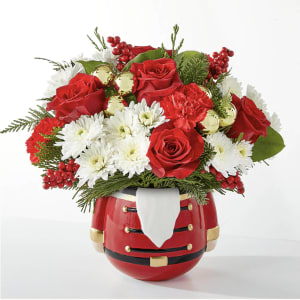 Merry Magic Nutcracker Flower Bouquet