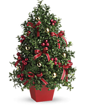 Deck The Halls Tree EBF-629 Flower Bouquet