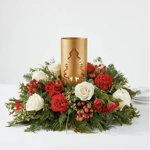 December Dreams Centerpiece Flower Bouquet