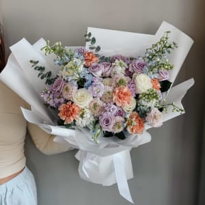 PASTEL ELEGANCE Flower Bouquet