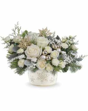 Teleflora's Starry Snowflakes Bouquet Flower Bouquet