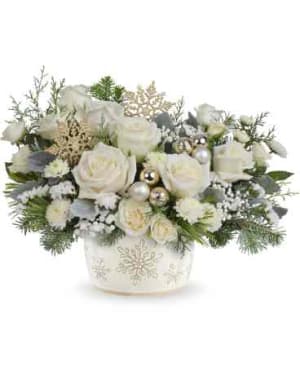 Teleflora's Starry Snowflakes Bouquet Flower Bouquet