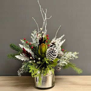 Natures Christmas Flower Bouquet
