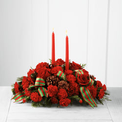Holiday Classic Centerpiece Flower Bouquet