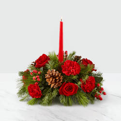 I'll be home for Christmas Flower Bouquet