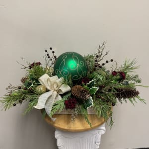 Ornamental Christmas Arrangement Flower Bouquet