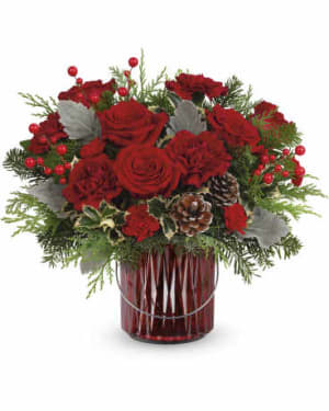 Teleflora's Merry Glow Bouquet Flower Bouquet