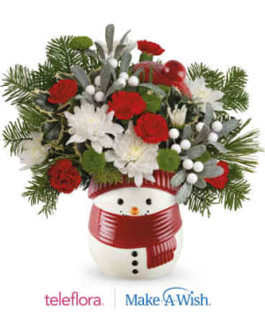 Teleflora's Frosty Wishes Bouquet Flower Bouquet